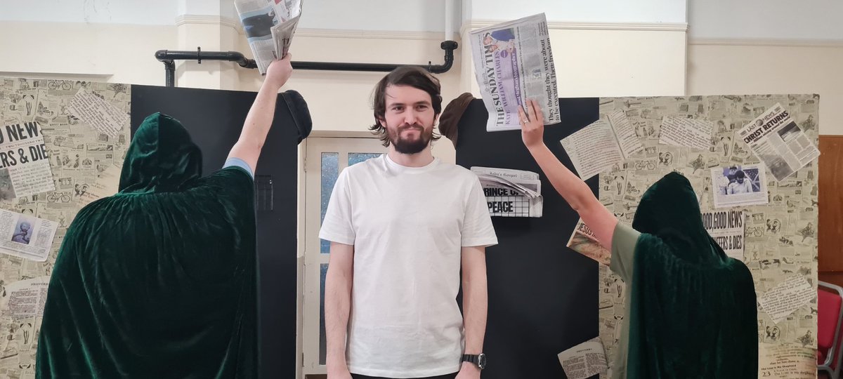 TheBibleTales's tweet photo. The Easter girls are back out today for their EYFS Easter tour 

And the Easter boys are all settled into @childwallcofe for the day today! 

Tash and Kerry are out delivering 
...yup you guessed it Easter Day Tales! 🐣 https://t.co/5v3TJ5b9QU