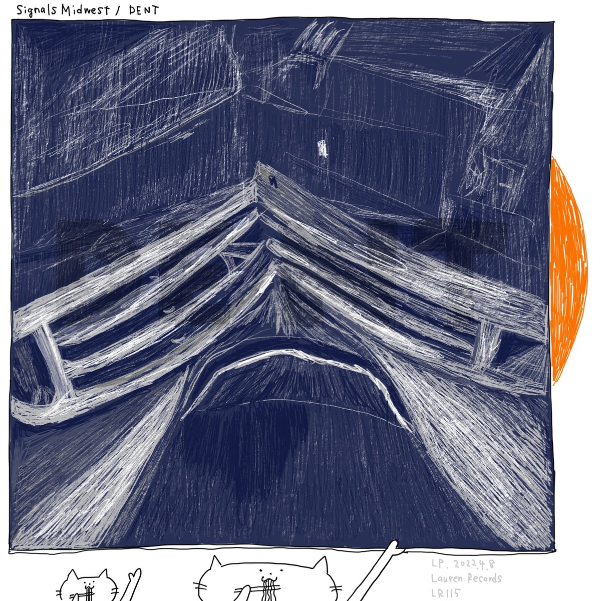 nssgraphica's tweet photo. まいにちレコード826
Signals Midwest / DENT
クリーブランドの4人組エモ/メロディックバンドの4th。Lauren Recordsより。来日公演が本当に良すぎて終了後もずっと聴いてる。エモさとパンク感のバランスが絶妙で、好みすぎる。
#まいにちレコード #mainichirecord #signalsmidwest #laurenrecords #emo