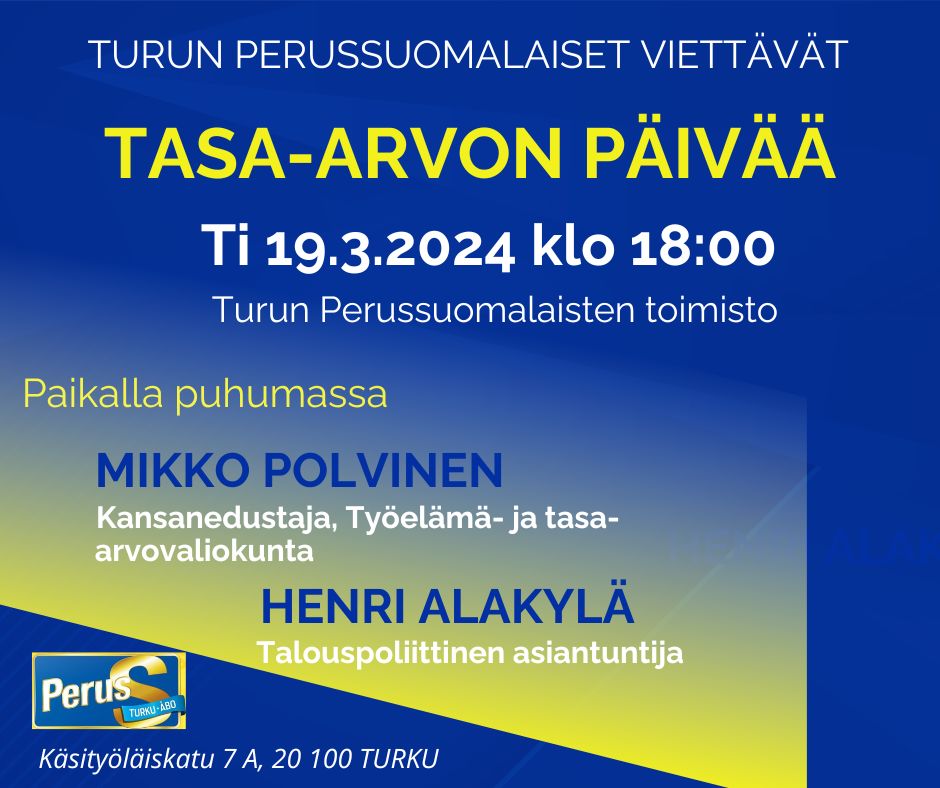 TurunPSry's tweet photo. Tänään Turun Perussuomalaiset viettävät Minna Canthin ja tasa-arvon päivää toimistollamme. Tervetuloa! https://t.co/1t6WqPh6CL