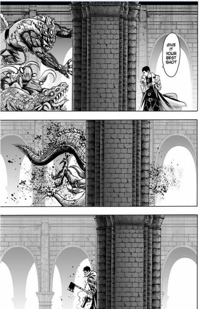 EpicMangaPanels's tweet photo. One Punch Man (2012) - One - On Air #manga #mangaart #mangatwt #OnePunchMan #garou #Saitama #Shounen #shounenjump https://t.co/jMCEa6YPrj