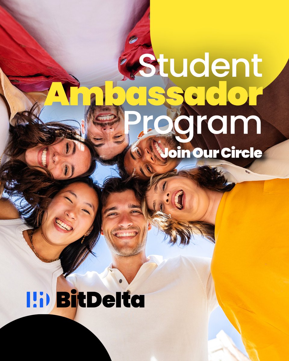 bitdelta's tweet photo. Join, Connect, Collaborate & Grow as a #BitDeltaStudentAmbassador
⚡️ Apply by March 24: https://t.co/N5mrltp5Ua
.
.
#BitDeltaStudentAmbassador #Bitcoin #CryptoCommunity #Ethereum #BTChalving #cryptocurrency #bullrun #Bullrun2024 https://t.co/GcJalCBiLn