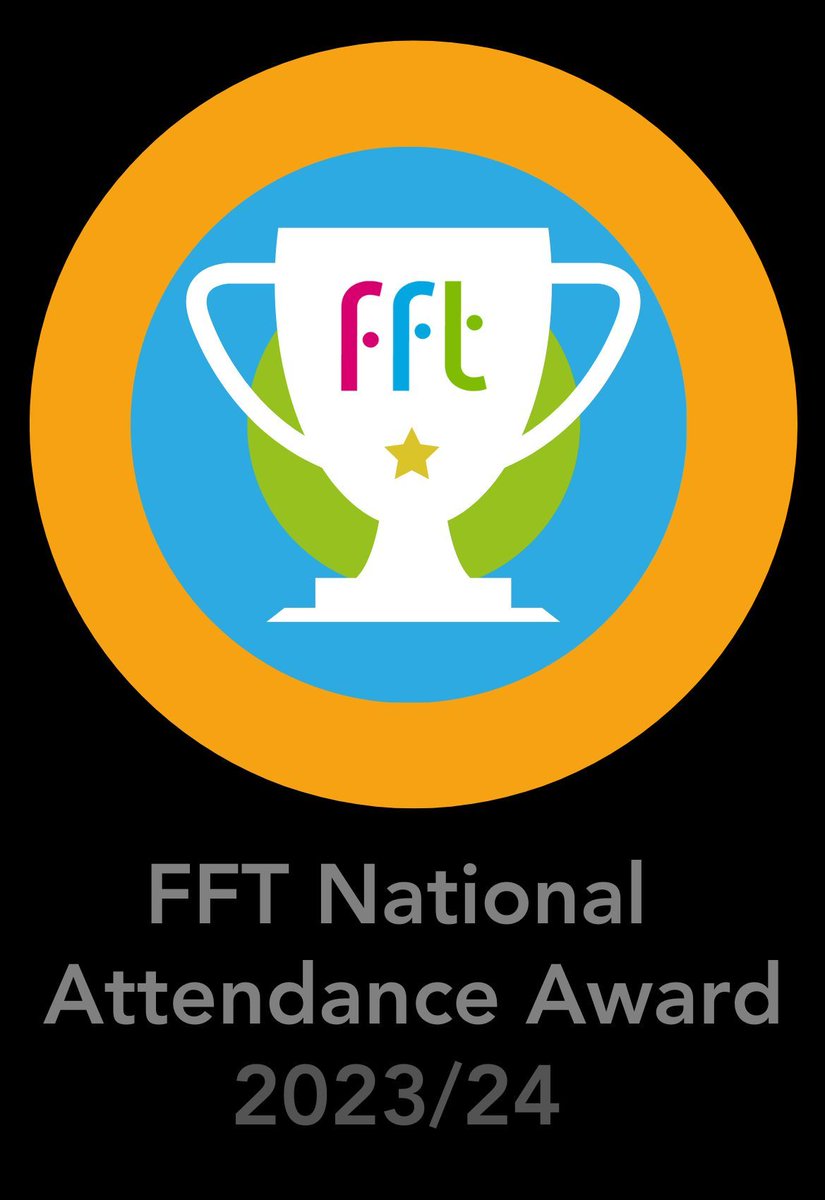 fulfordschool's tweet photo. Fulford School recently received an FFT National Award for pupil attendance. This means that we are in the Top 25% of schools Nationally for School Attendance currently 93.5%. Thank you to all parents and Carers for their support with school attendance 💙 https://t.co/cUvxY2Inry