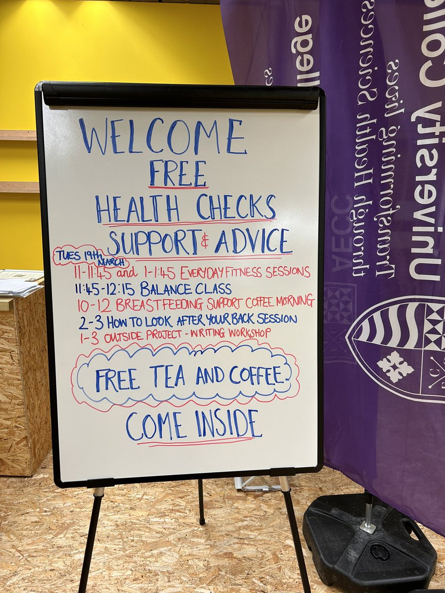 Day 2 @AECCUniversityC community support pop-up at Boscombe Arts Depot (@gotbeaf_ ) lots going on today. We look forward to welcoming you all #SpreadTheWord