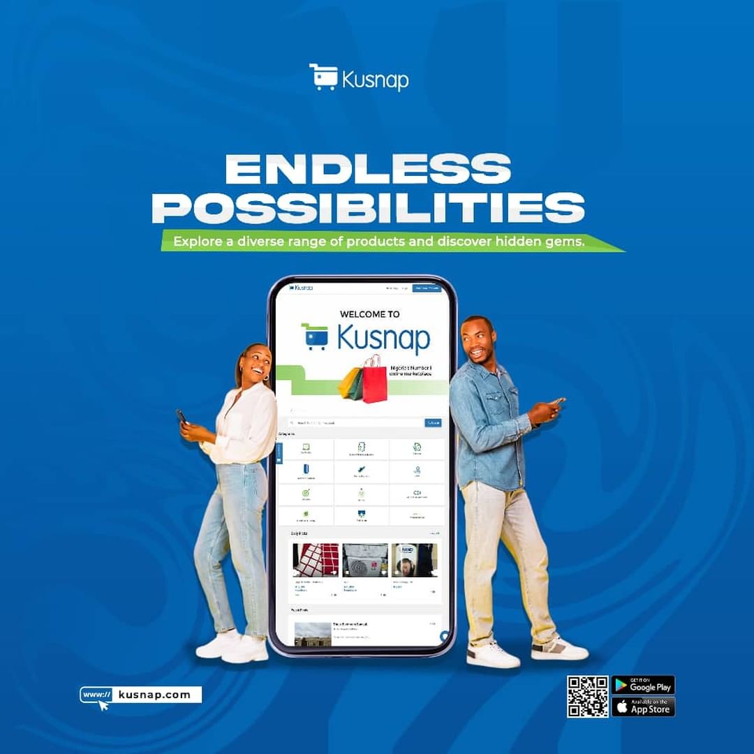getkusnap's tweet image. Enjoy a world of endless possibilities with the Kusnap E-commerce platform. 

Snap to Sell!
Chat to Buy!!
#KusnapOnlineShopping
#BuyNSell
#EcommerceInNigeria