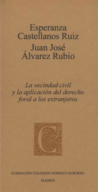 BibliotekaEJGV's tweet image. #Novedades 
La vecindad civil y la aplicación del #derecho #foral a los extranjeros / Esperanza Castellanos Ruiz, Juan José Álvarez Rubio. -- Madrid : Fundación Coloquio Jurídico Europeo, D.L. 2023
tinyurl.com/3xvufbyv