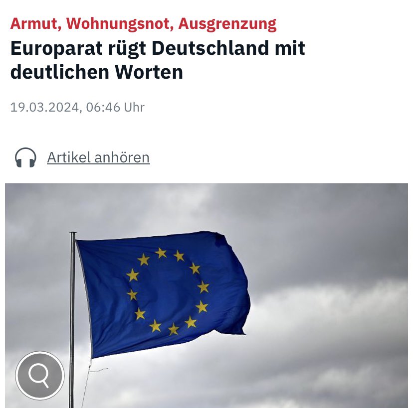 „Das hohe Maß an Armut und sozialer Benachteiligung in Deutschland stünde in keinem Verhältnis zum Reichtum des Landes“