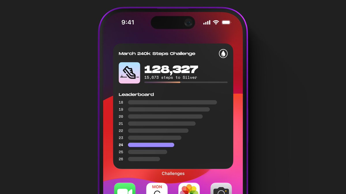 itsjoshrogers_'s tweet photo. Light and Dark mode designs for our Steps Challenges widgets. βοΈ π
ππββοΈππ»ββοΈ
@CHL_app
#DesignInPublic #DevelopInPublic #uxdesign #productdesign #startups https://t.co/PdTKU7xJIt