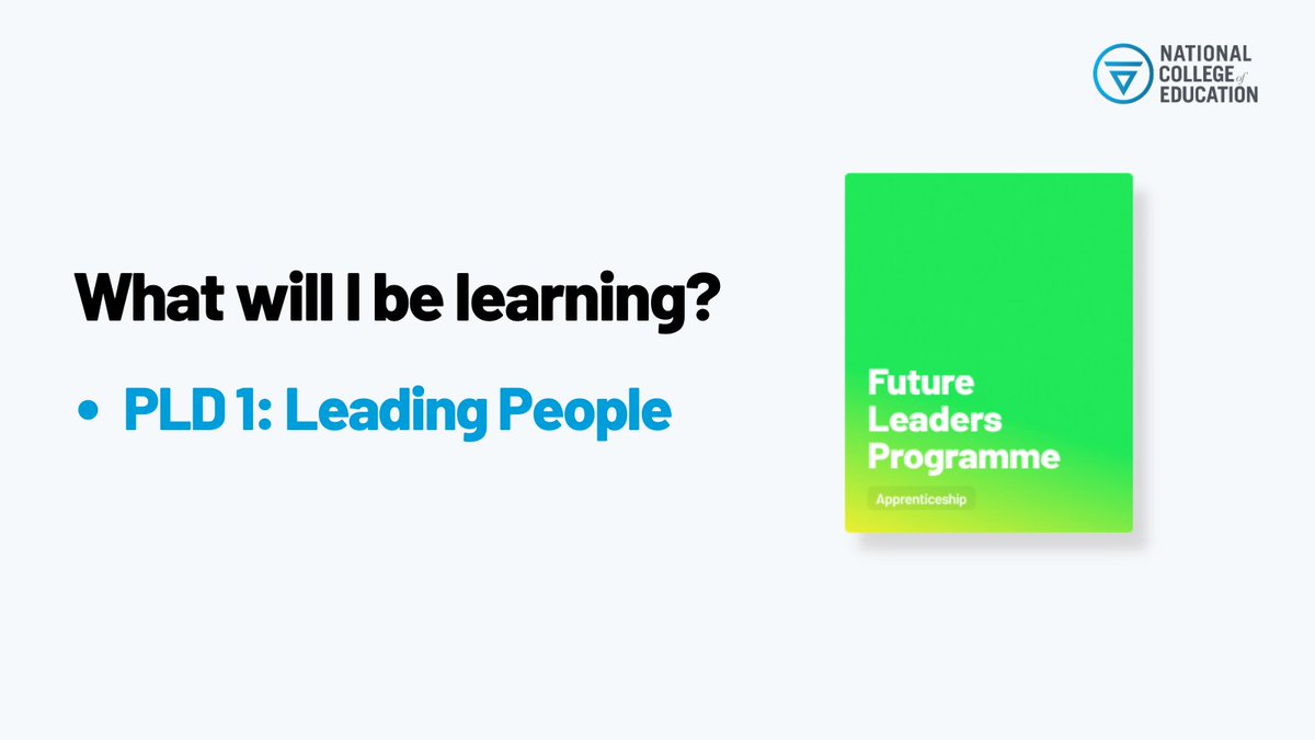 #Coaching develops self-reflection, unlocks potential &amp; growth. Use open questions and active listening as a leader.

🚀 Start your journey here: 
nationaleducation.college/programme/futu…