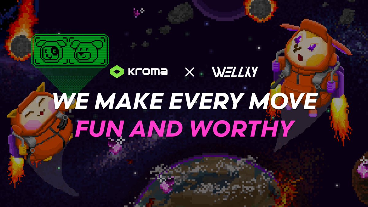 Hello world! We're Team WELLXY! Excited to share that we're redefining fun with a unique twist.🌀 Participate in the Galxe quest we prepared with @kroma_network , learn about us and get rewards! galxe.com/kroma/campaign… Our focus is on blending exercises with gaming 💪➕🎮 to…