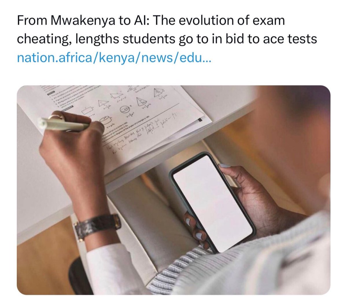 MkenyaReal_'s tweet photo. The rapid development of technology like artificial intelligence necessitates the implementation of safety and regulatory measures to guarantee consumer fairness. Times have changed now some students are using Ai during exams.
#FairAIForConsumers #KnowYourRightsKE https://t.co/UtRhISBrVz