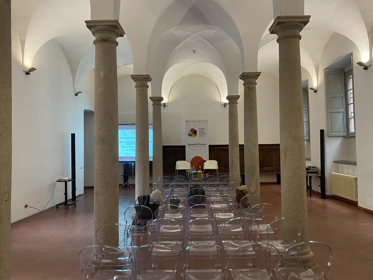 We are ready! Every young leaders format should invest as much in widening as in deepening. Very happy to soon welcome 3 cohorts of Spinelli alumni in Milan to discuss 🇩🇪🇮🇹cooperation and flesh out common action plan #SpinelliForum