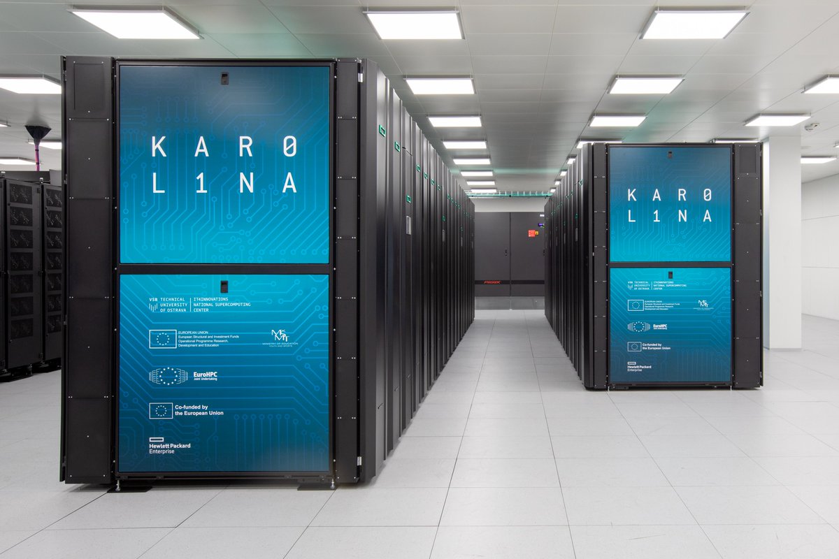 IT4Innovations's tweet image. Don't miss out! Experience the Karolina supercomputer firsthand at the #DemoLab during today's #EuroHPCsummit until 12:00.
#HPC @eurohpc_ju #EuroHPCsummit2024