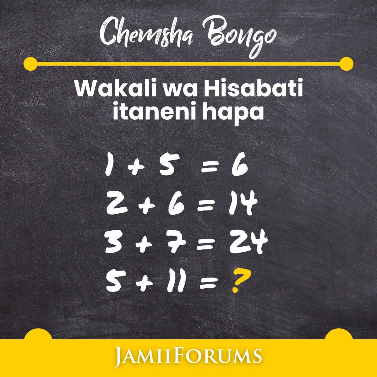 Jamii Forums tweet media