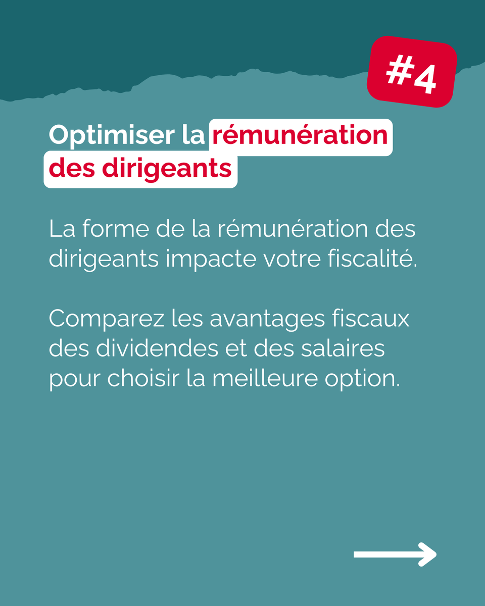 Vous êtes une petite entreprise ? 

Voici quelques tip’s d’optimisation fiscale qui pourraient bien vous être utiles ! 

vec ces stratégies, vous pouvez optimiser votre fiscalité et maximiser vos bénéfices !💡

#OptimisationFiscale #PME #GestionFinancière