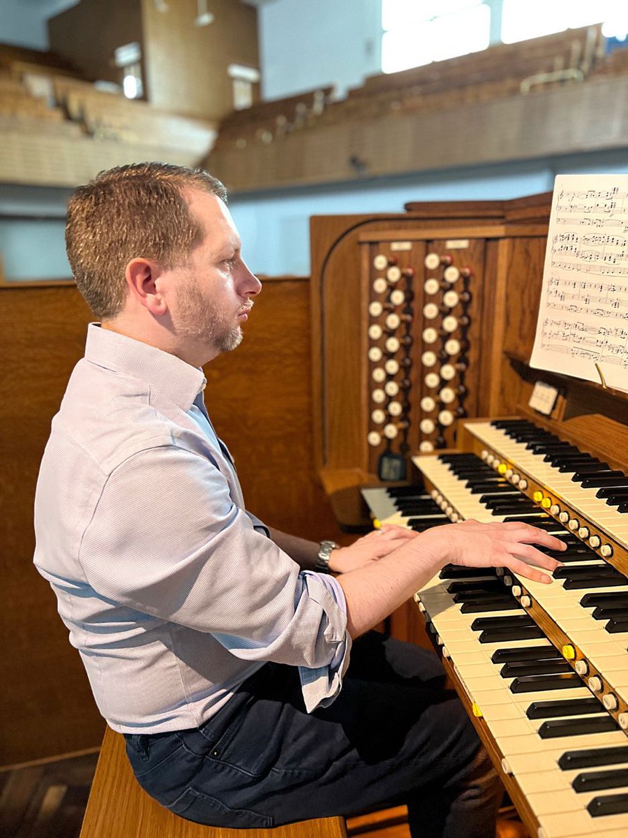 Performing this weeks organ recital is Benjamin Chewter from the Metropolitan Tabernacle in London 📆 Thursday 21 March ⏰ 13:10 - 13:50 You can find more information on the event page. buff.ly/3PekHHQ