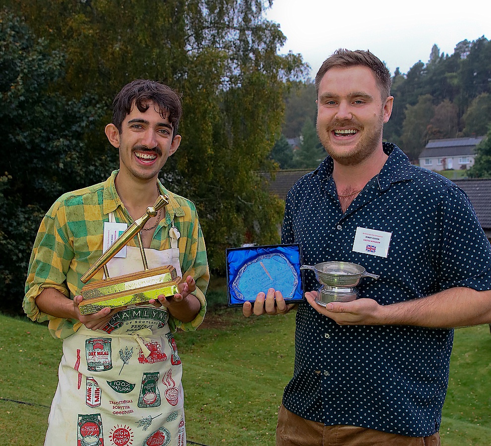 📢 Entries for the 2024 @GoldenSpurtle_1 World Porridge Making Championships are now open. We are delighted to be the main sponsors. 2023 winners Adam Kiani and Bobby Fisher are returning to defend their titles. Find out how to enter at goldenspurtle.com #GoldenSpurtle