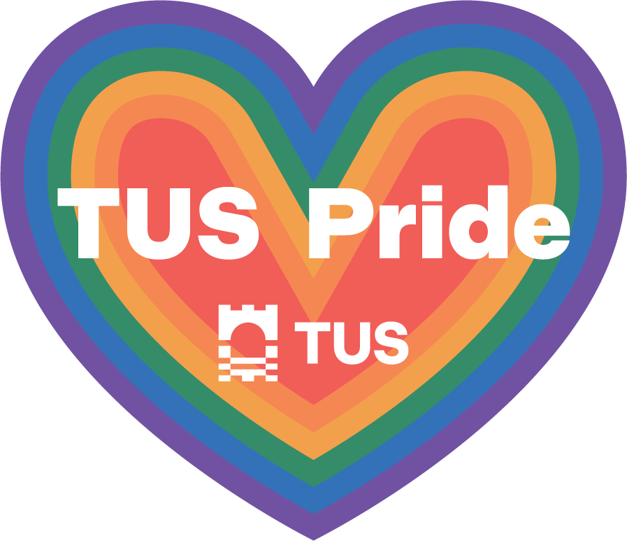 This week is TUS Pride Week. The Pride flag will be raised on Athlone campus by President Vincent Cunnane this morning @ 11am followed by a celebration in the main canteen to mark new Pride-themed works on campus. All welcome! Join us @ front entrance @ 11 😊🌈 #TUSTakesPride