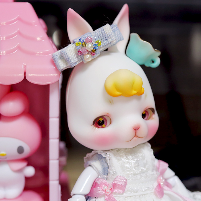 TokissiDoll's tweet image. 🐰 🐰 🐰

My kind of a rabbit✨
 
ラブリーウサギ💖

핑크 핑크 핑크~~ 토끼들🌷🌷

#keycaps 
#obitsu11 
#tokissi