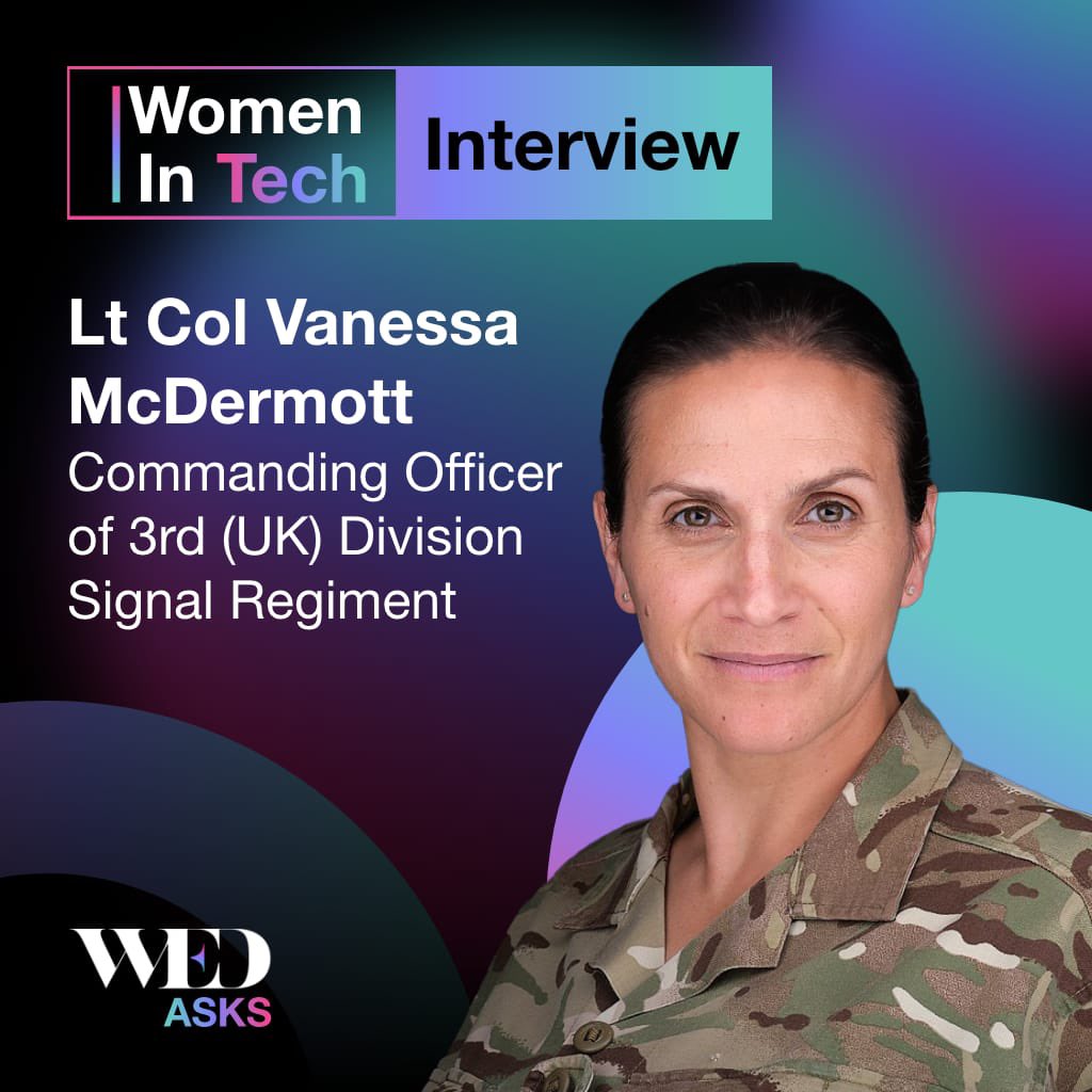 #WEDAsks - Lt Col Vanessa McDermott, a leading force for #WomenInTech within the defence sector. Read her journey, from founding the Women in Technology network to championing diversity & mentorship. Read more: womenempoweringdefence.com/womenintech-lt… #Leadership #Diversity #TechInclusion