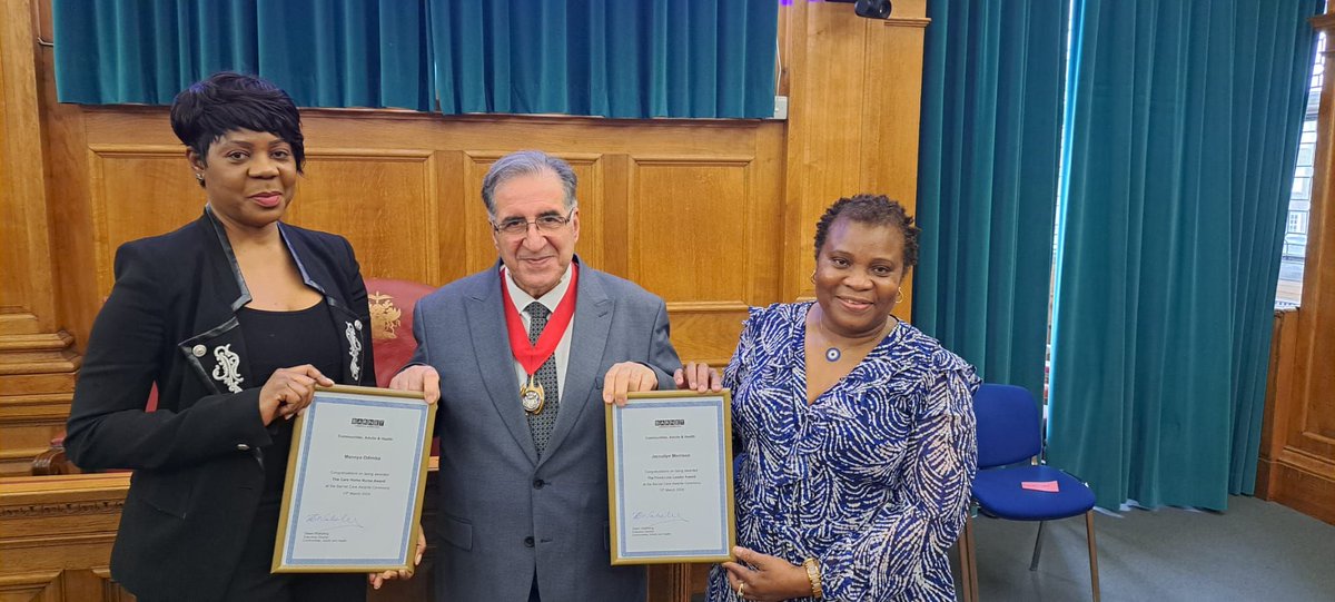 Celebrating Success at Nightingale Hammerson! Huge congratulations to Mannya and Jackie for their well-deserved wins at the Barnet Care Awards. Mannya won the 'Care Home Nurse’ Award and Jackie was the recipient of the ‘Front-Line Leader’ Award. We are so proud of your hard work.