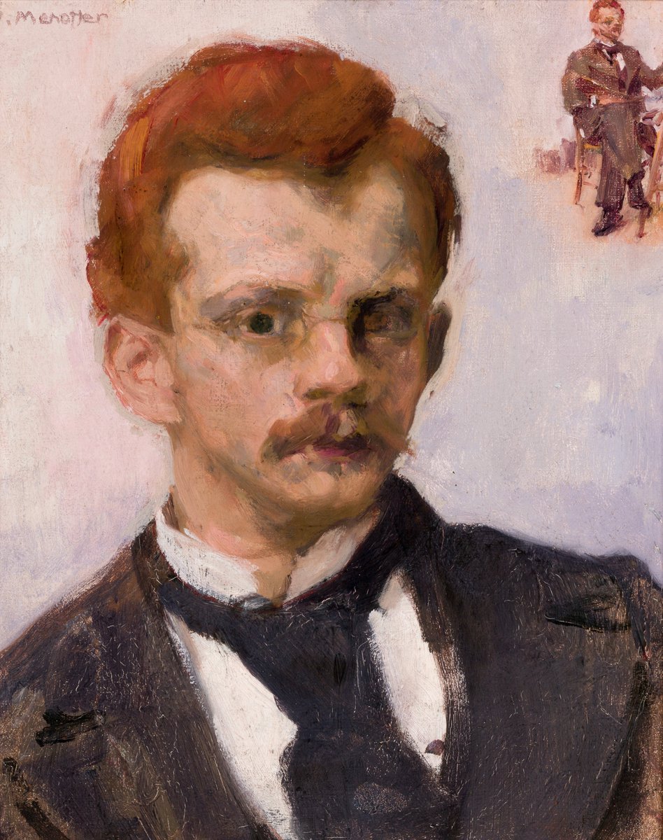 PLenFrance's tweet photo. #CeJourLà, en 1869, naissait Józef #Mehoffer, peintre 🇵🇱, graphiste, auteur de vitraux, l'un des représentants de l'Art nouveau les plus importants.
🤩🎨 Son esthétique ainsi que sa sensibilité à l'aspect décoratif des détails n'arrêtent pas de nous émerveiller.
🖼️ @MNKrk https://t.co/Qe4JsFA8Wg