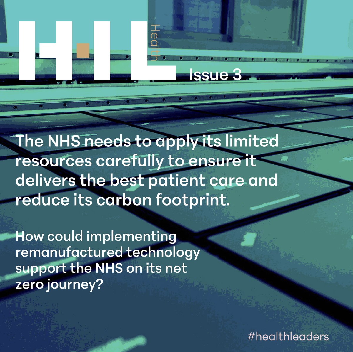 How can the NHS embrace remanufactured technology to help it on its journey to net zero? 💻🤔

🔗 Find out here: ow.ly/kBv950QQ3x9

#HealthLeaders #Health #HealthNews #News #NHS #NHSNews #RemanufacturedTechnology #SustainableHealth