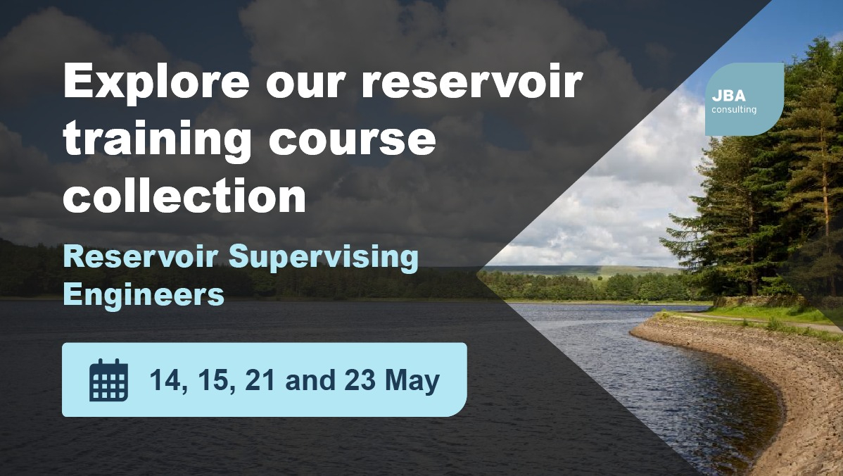 Considering applying for the Reservoir Supervising Engineers Panel? Our Reservoir Supervising Engineers #TrainingCourse is delivered by industry experts from Mott MacDonald and aimed at those training towards appointment to the Supervising Panel. Book here jbaconsulting.pagetiger.com/JBATrainingCou…