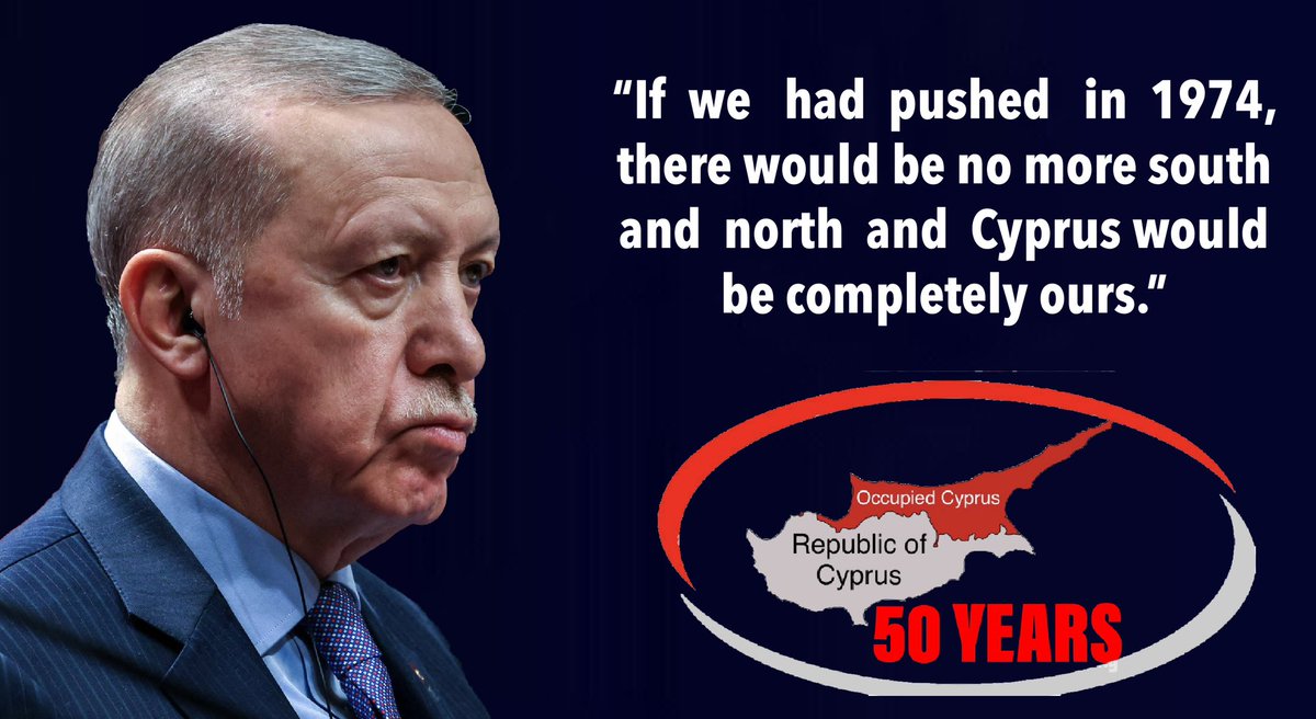 In July 1974, Turkey invaded Cyprus, the whole world just watched.
200000 people were chased out of their homes, the world just watched.
Turkey transferred its own civilian population into Cyprus, the world just watched.
Turkey declared the occupied part an “independent state”,