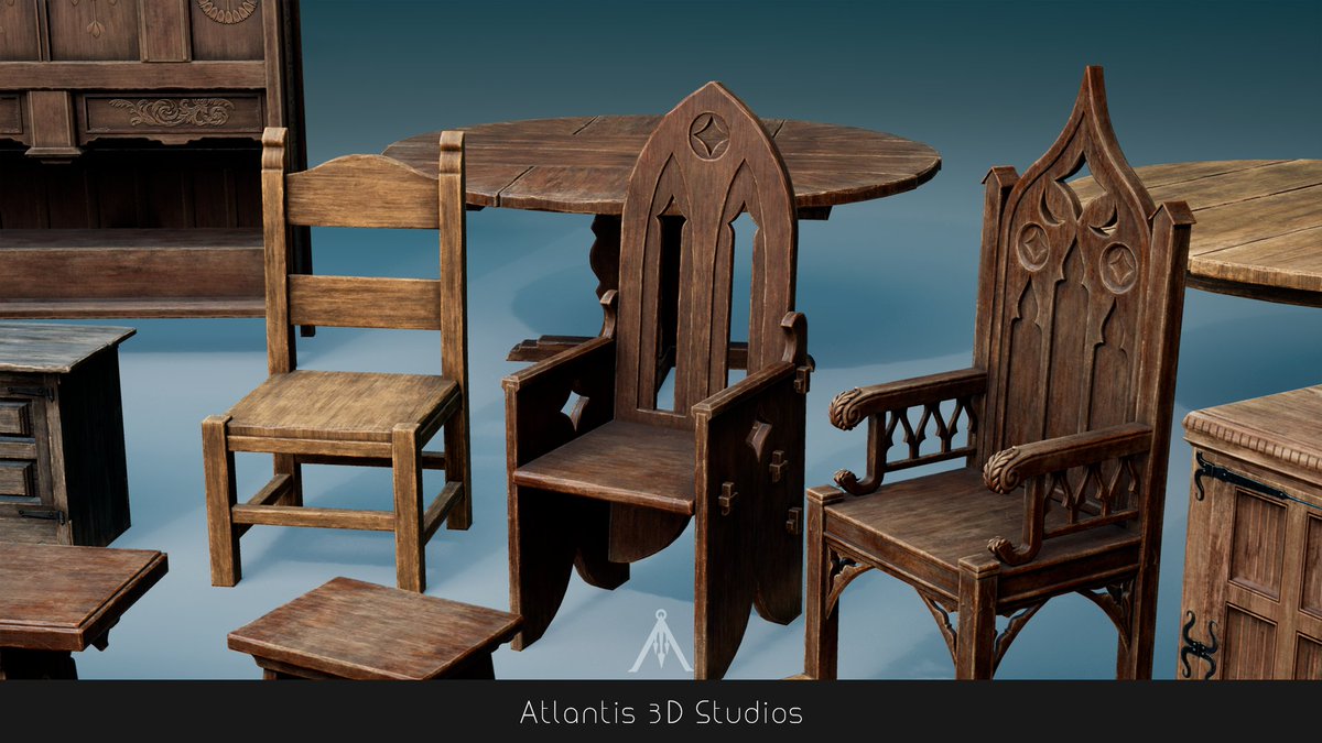 Atlantis3DSTU's tweet image. We&apos;ve now released our Medieval Furniture V.1 pack to the #unrealmarketplace check it out below!

unrealengine.com/marketplace/en…

#unrealengine #ue5 #environmentart #3d #gameart #assetpack #medieval #historical #atlantis3dstudios