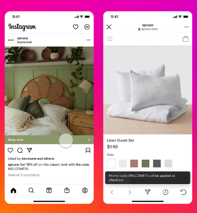 REHMediaTeam's tweet photo. This is a great move for retailers and shoppers! Instagram rolled out ads with promo codes.

https://t.co/G3h9DdQC6c

#instagram #shopping #retail https://t.co/e9MEVuv89l