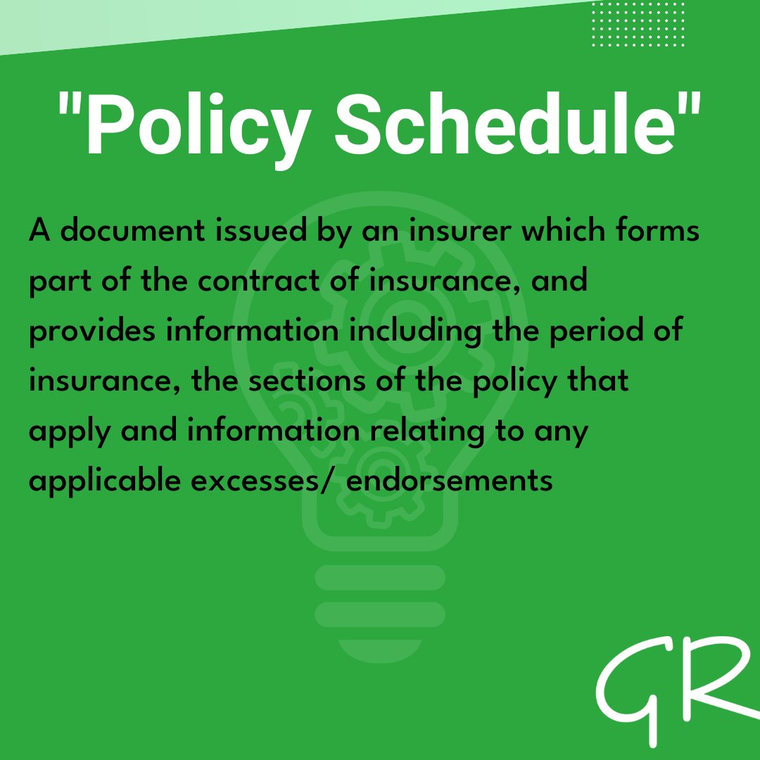 GreenlandsIns's tweet image. Understanding Insurance Jargon with Greenlands Insurance: Today's Focus – Policy Schedule  

#InsuranceJargon #PolicySchedule #ThinkInsurance #ThinkGreenlands