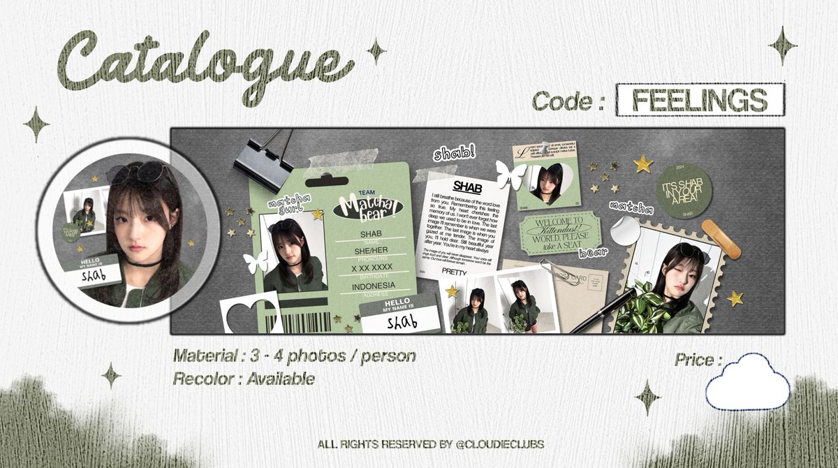 rickyadrm's tweet photo. Repost tweet ini jika mau layout FEELINGS by @cloudieclubs https://t.co/ml6dJaMKCu