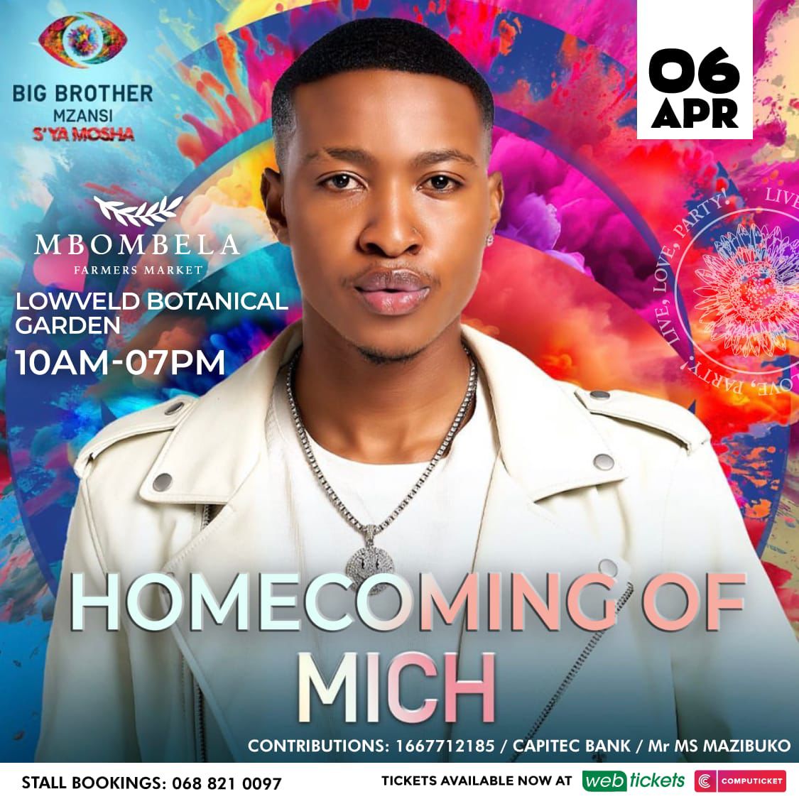 Michigans__'s tweet image. We're still talking about Mich's Home coming happening on the 6th of April 🤗💃any amount is not small 😏 we can do it for Mich on our GoFundMe

MICH X GOFUNDME
MICH IS LOVED
#MichMazibuko
#Michigans

gogetfunding.com/lets-show-some…