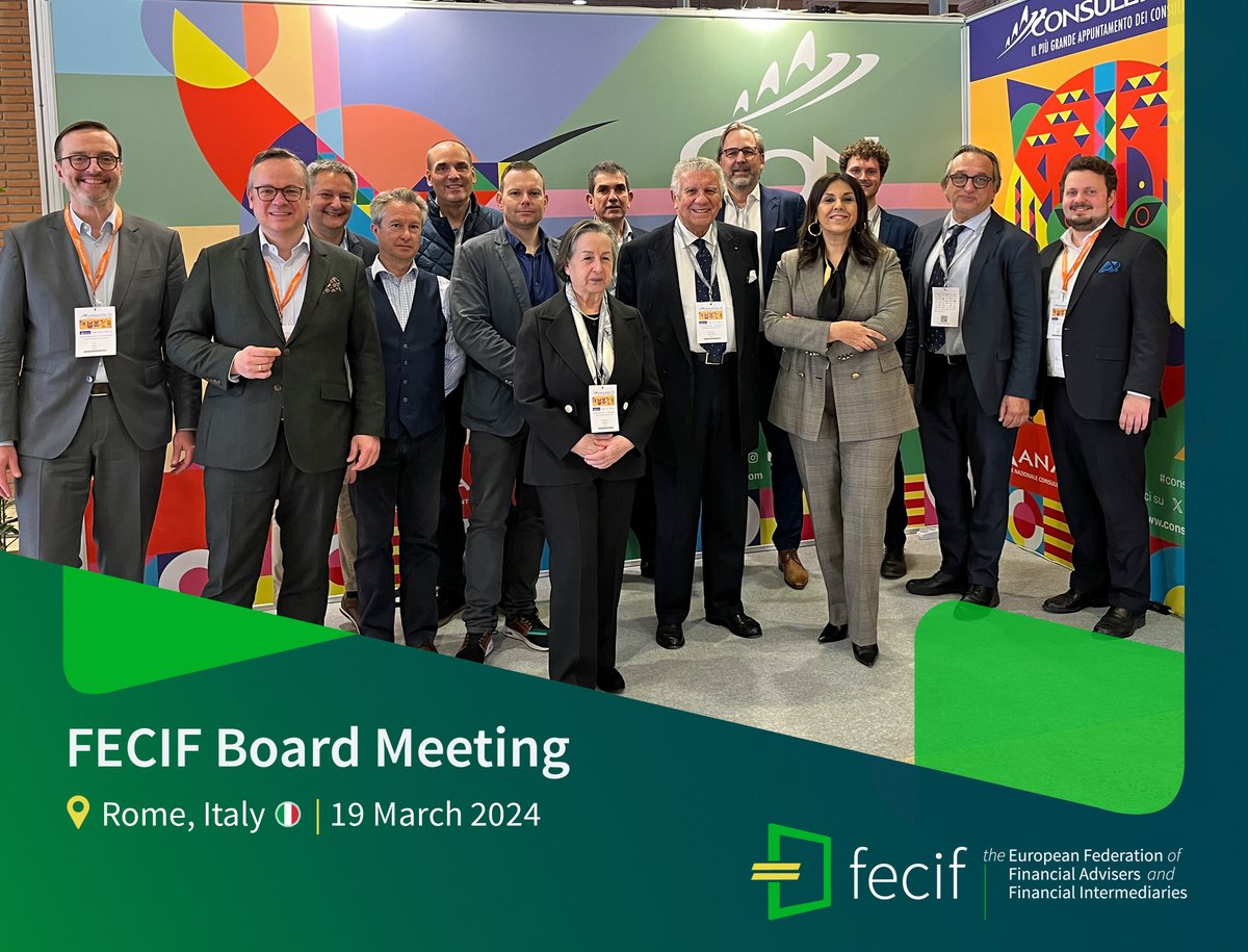 📍FECIF board nembers and the executive board gathered today in Rome 🇮🇹 for the regular Board Meeting, hosted by core FECIF member <a href="/anasfCF/">Anasf</a>