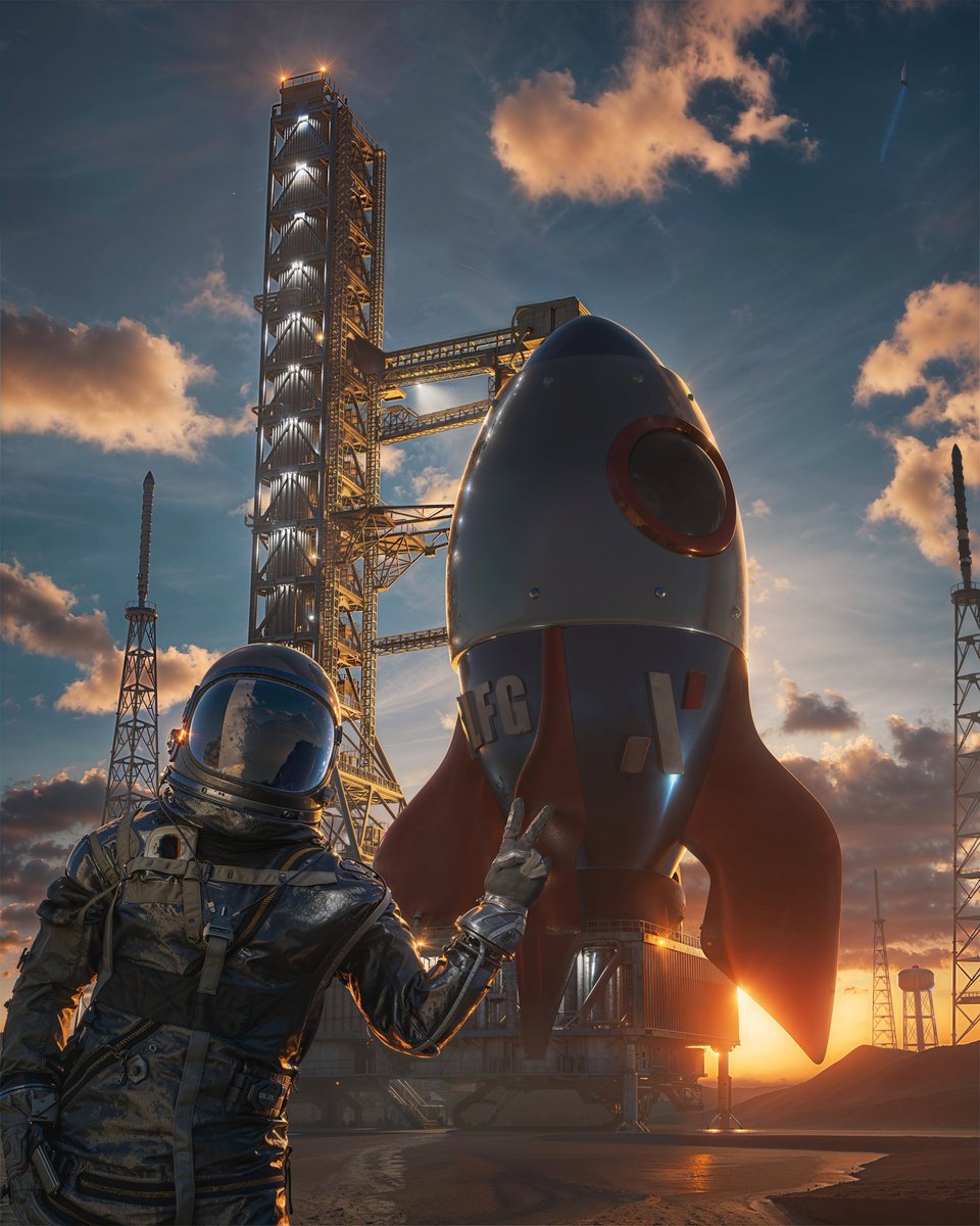 amolyus's tweet photo. Rocket on the launch pad, preparing for the next phase!

#Alephium #Talers https://t.co/pGBlepcZsk