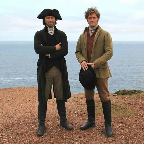Here's Ross and Francis this #TricornTuesday #Poldark #AidanTurner #KyleSoller Photo: Official Poldark