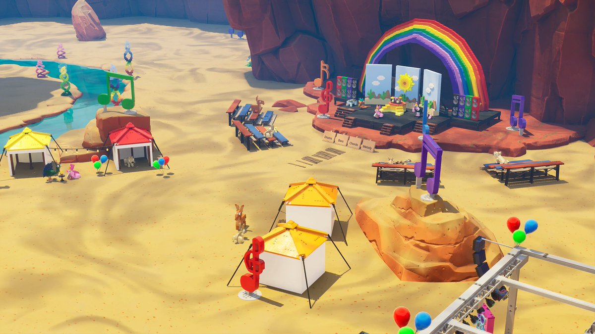 FireMonkey's tweet photo. LEGO Fortnite Preset UEFN islands: https://t.co/P4EuBWG3rA