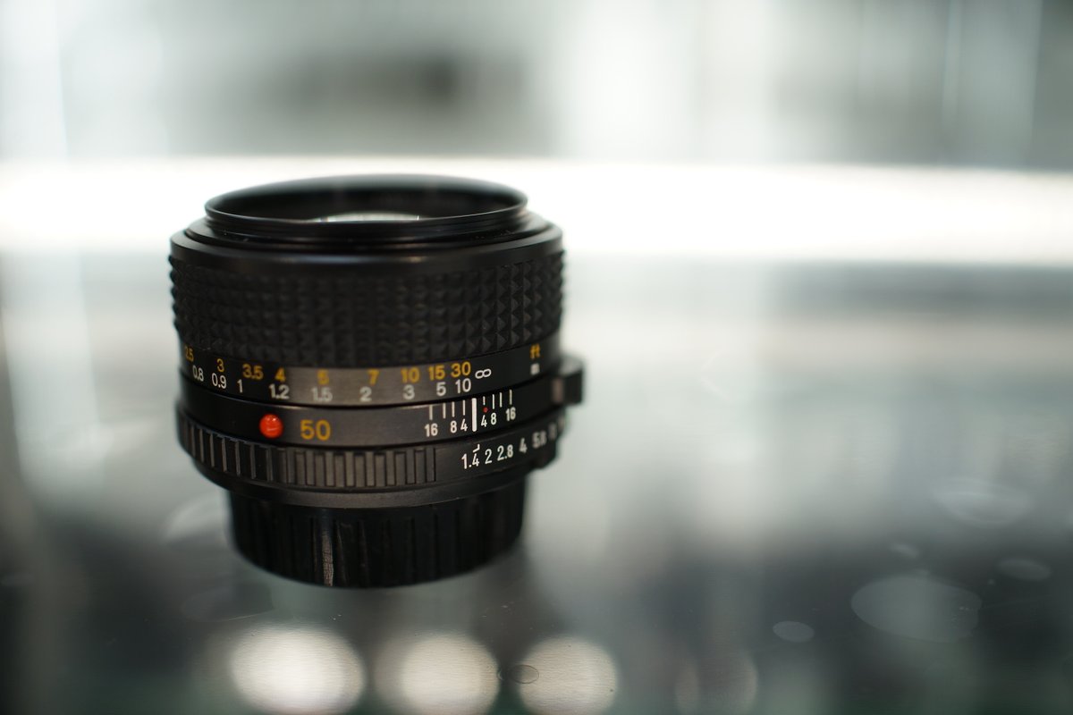 sanpoucamera's tweet image. (*'▽') New MD50mmF1.4！
入荷しました～(´▽｀*)！
いや～最近MINOLTAのMFレンズも少なく
久しぶりの入荷になりますね～(´▽｀*)
中々綺麗なボケ味のある1本
是非ご利用くださいませ～(´▽｀*)！
＃NewMD　
＃50ｍｍ　
＃MINOLTA