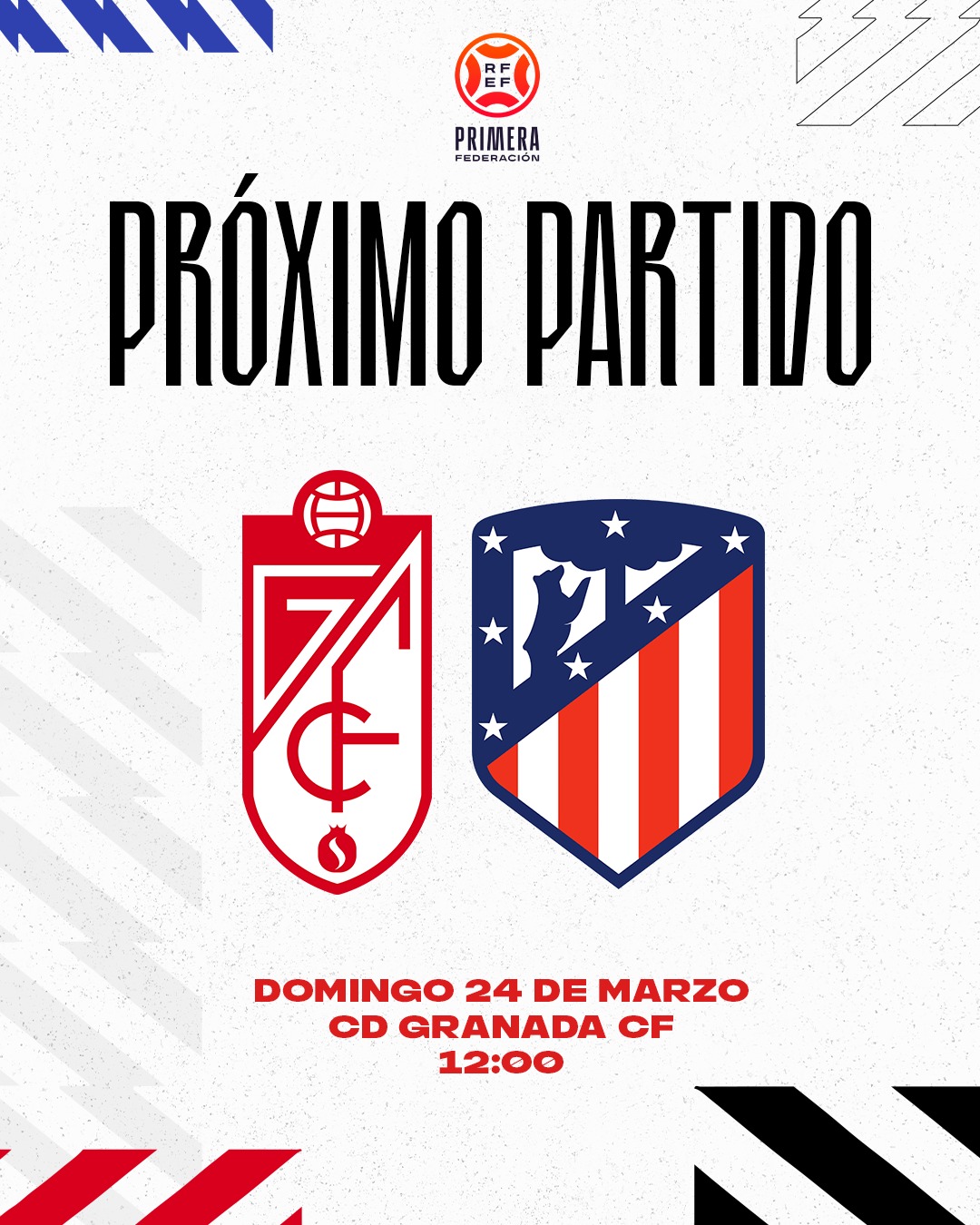 Proximo partido del granada cf