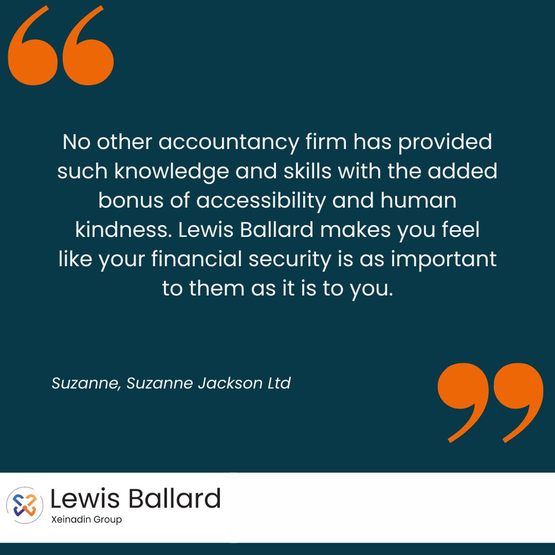 LewisBallardLtd's tweet photo. Thank you for your kind words!
See how we can help you and your business by calling us on 02920 735502 📞or emailing lewisballard-info@xeinadin.com 📩 https://t.co/xHADAED9Rm