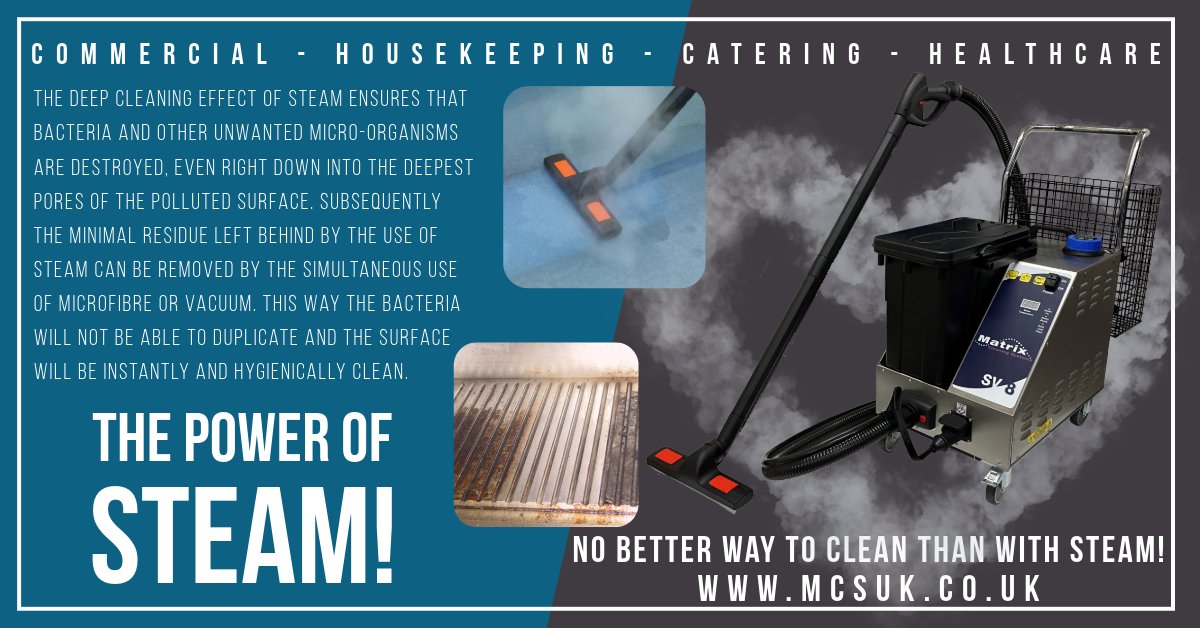 MatrixCleaningS's tweet photo. Matrix Cleaning Systems Ltd high quality, durable and reliable steam cleaning machines. https://t.co/LRF3NizPY8