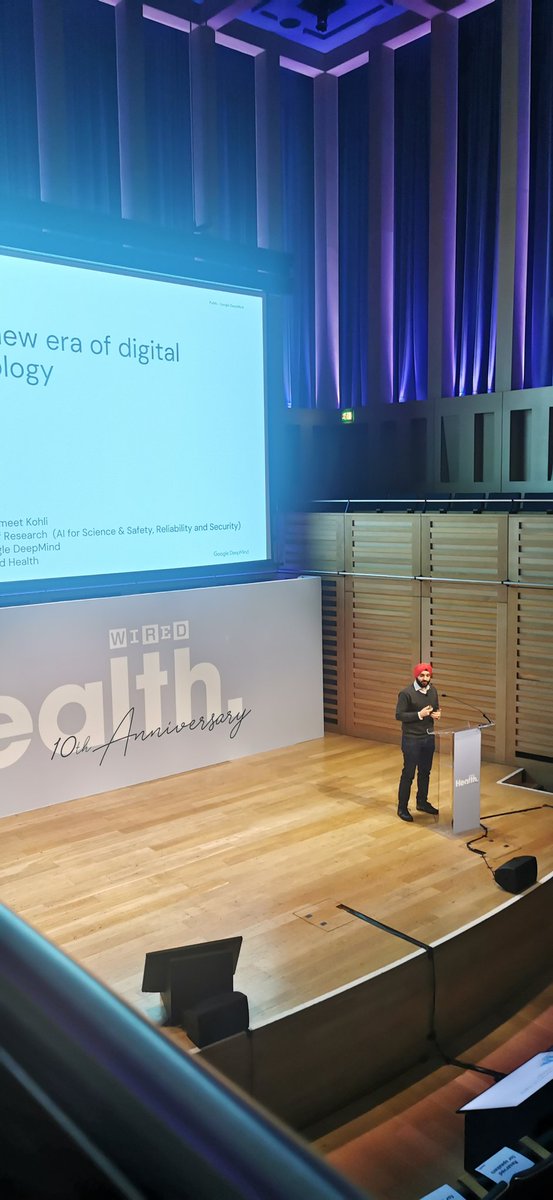 RebeccaH_Health's tweet photo. Excited to be at #wiredhealth today https://t.co/o7OOR1N1Tp