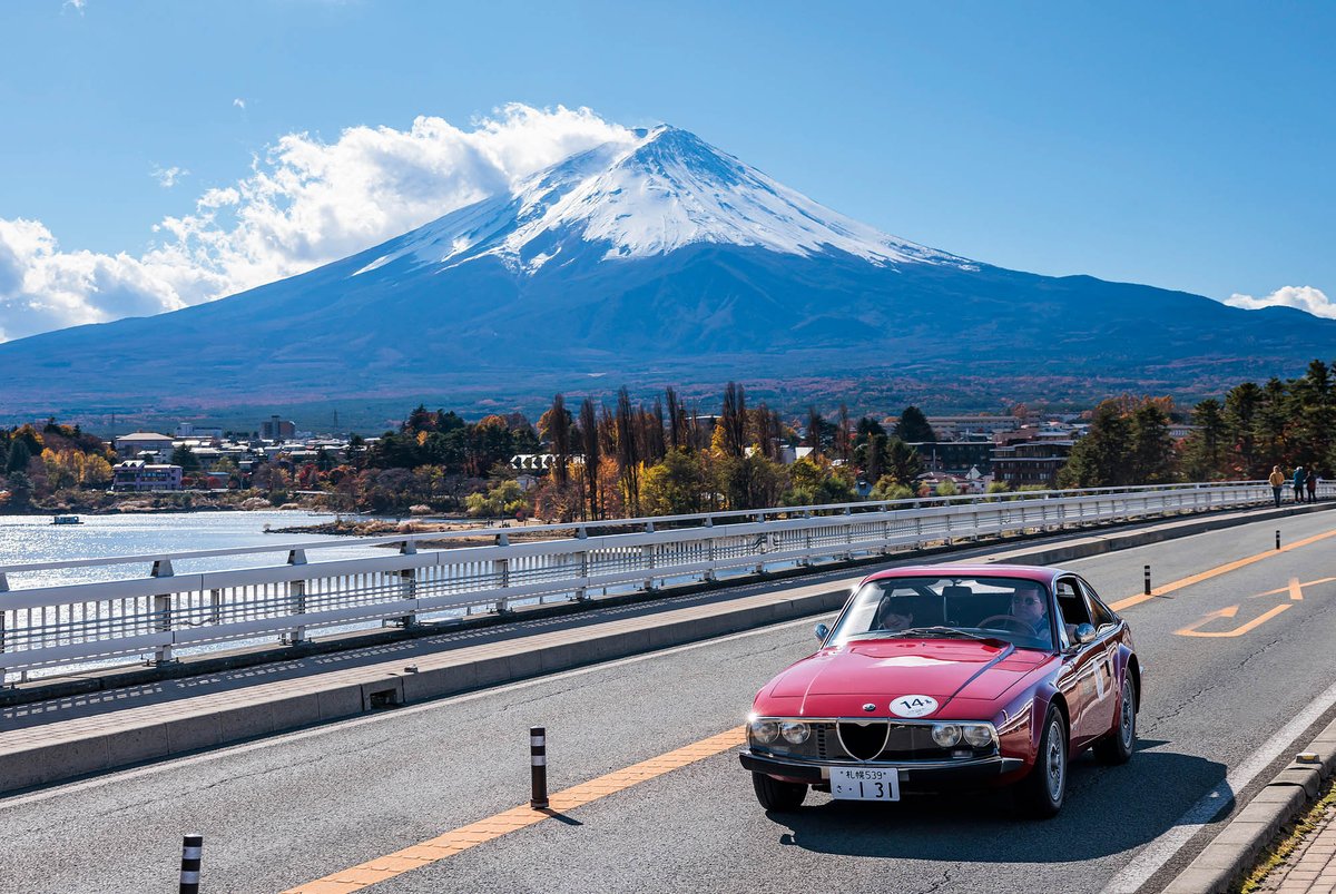 James Elliott recently joined an exclusive Japanese classic tour in an exquisite Alfa Romeo Junior Zagato 1600. Read about it in the April issue: bit.ly/Octane-250