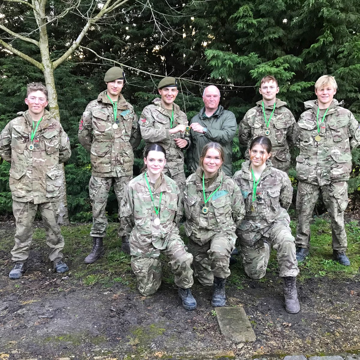 This weekend, members of our CCF took part in the Combat Cadet Competition in Beckingham, Lincolnshire. They came away with a Gold Award and from a total of 18 ACF and CCF teams they finished in second place for CCF and third place overall, only two points below the top score.