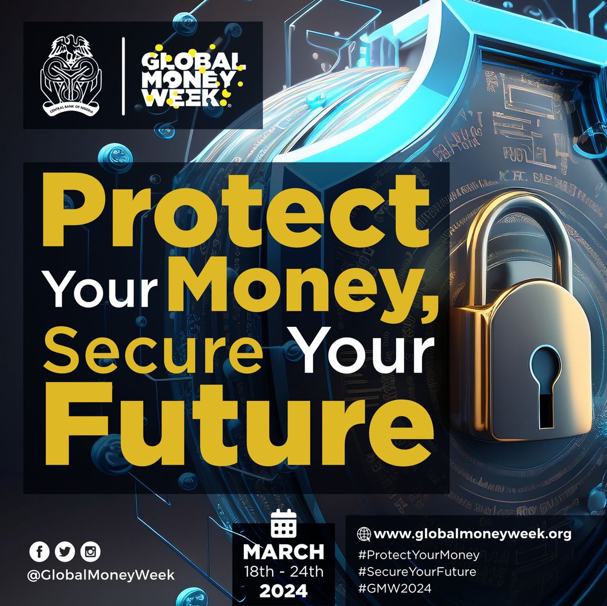 Happy #GlobalMoneyWeek! 
It’s a week for the world’s largest money awareness campaign for children and youth to learn about money managing skills through fun activities.  #GMW2024 #PlanYourMoney #SecureYourFuture