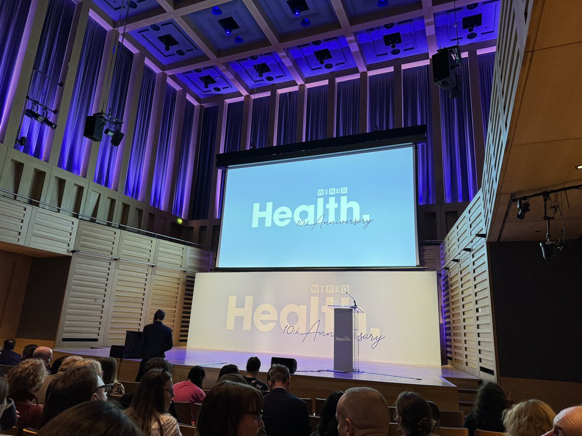 So excited to be attending 10th anniversary #WIREDHealth 

Have been attending since 2015 and it’s inspired so much of what I’ve done <a href="/UCLeye/">UCL Institute of Ophthalmology</a> (incl  <a href="/Moorfields/">Moorfields Eye Hospital NHS Foundation Trust</a> <a href="/GoogleDeepMind/">Google DeepMind</a> collaboration)

Sincere thanks to <a href="/GregWilliams718/">Greg Williams</a> <a href="/drjmedeiros/">João Medeiros</a> and many others <a href="/WiredUK/">WIRED UK</a> 🙌🙏