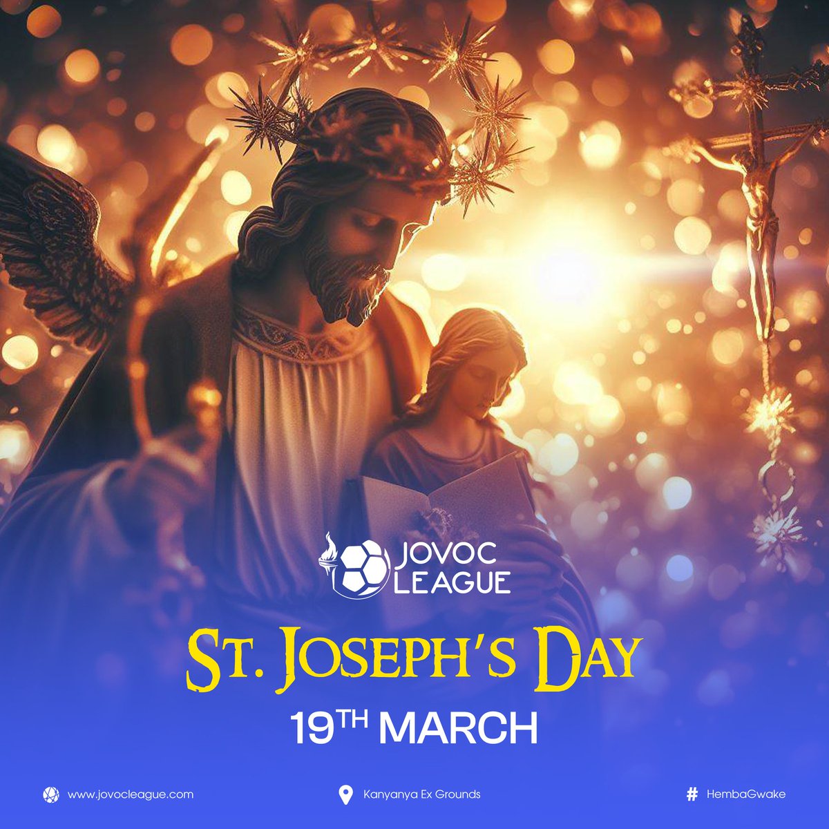 Happy St. Joseph’s Day! 

Today, we honor our school's patron saint for his unwavering dedication to God and service to others.

Let's embrace his teachings and spread love as missionaries of God’s love. 🙏❤️ 

#StJosephsDay #HembaGwake #JLSeasonIV #HappeningNow