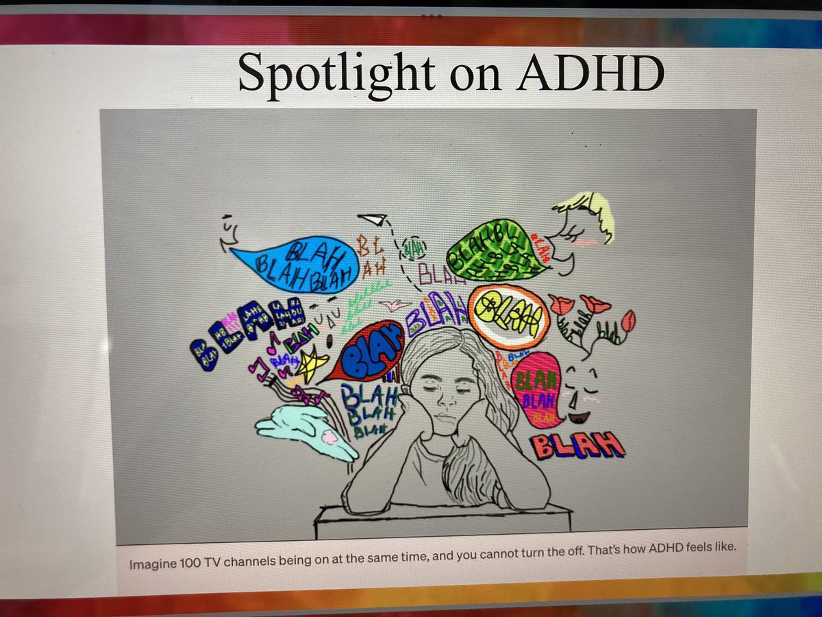 Day 2 of #NeurodiversityCelebrationWeek we are learning about ADHD! Did you know ADHD affects around 5% of school aged children (approximately 37,000 pupils in Scotland)