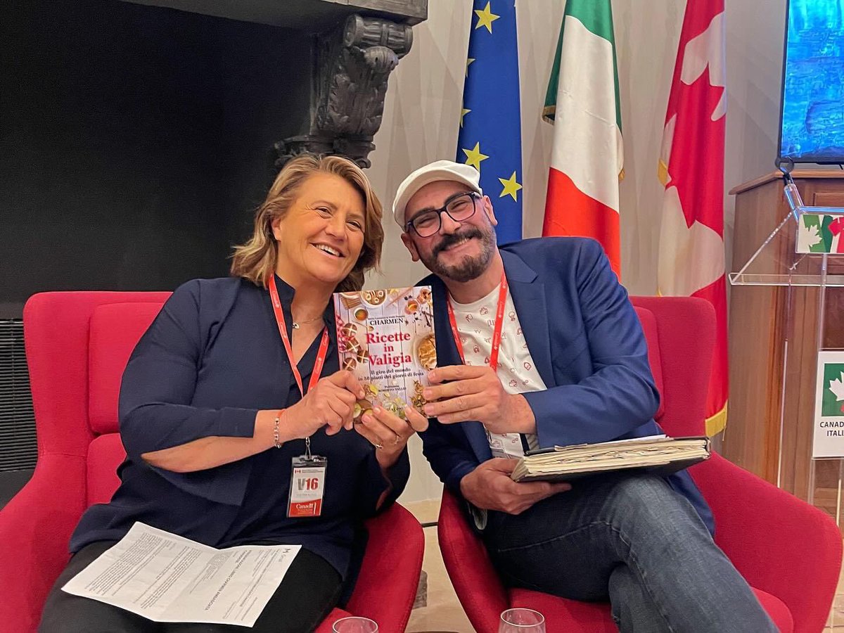 Pochi giorni fa sono stata in Canada. O meglio all’Ambasciata Canadese di Roma per presentare insieme al simpatico duo <a href="/charmenoff/">CHARMEN</a> il loro libro di ricette da mettere in valigia! Dalla tourtière canadese di piatti di tutto il mondo, tradizione italiana compresa!