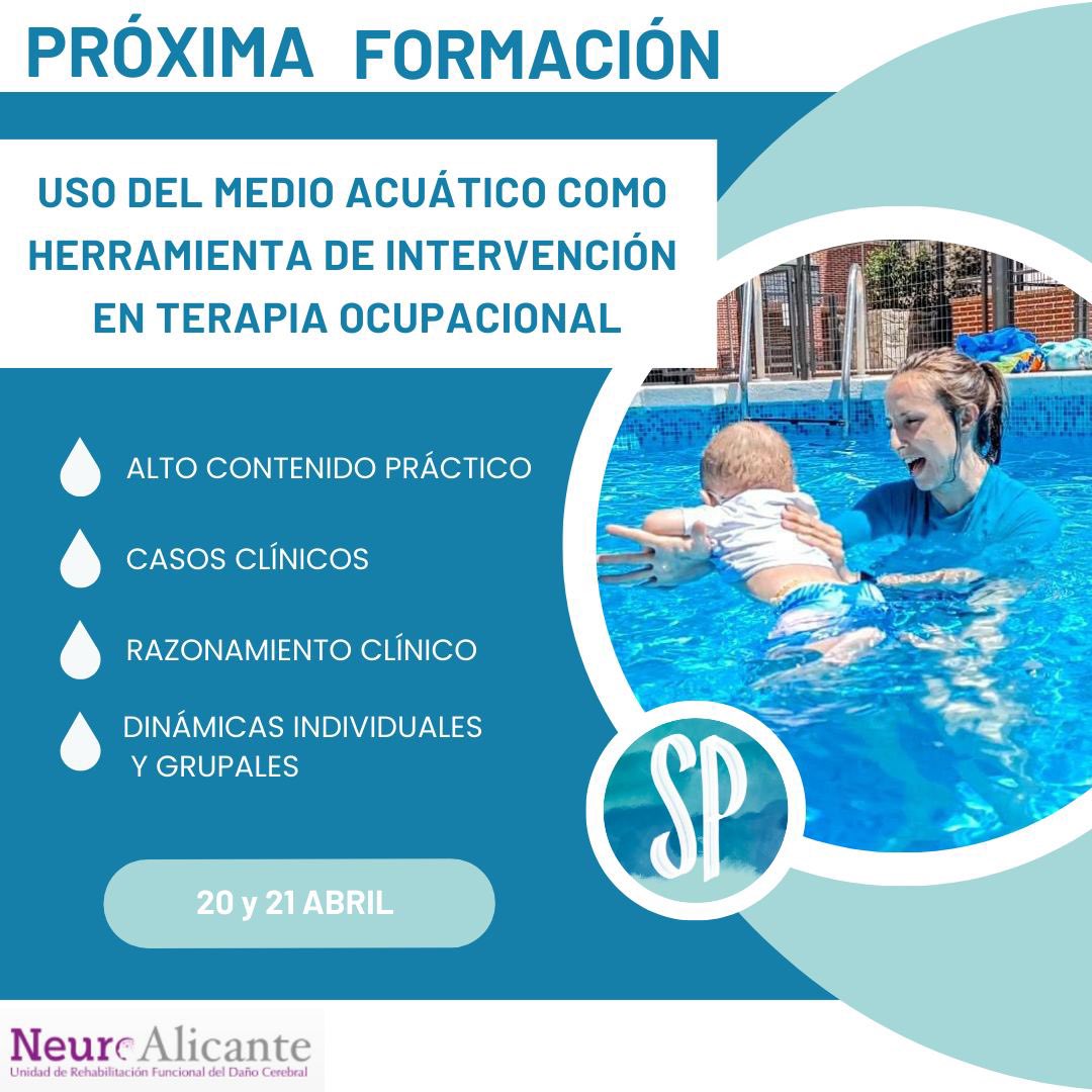 TO_acuatica's tweet photo. 📣Próxima formación 
20 y 21 Abril @neuroalicante 

- 60% será en piscina y la parte de teoría se realizarán visionado de casos reales
 
- Podrás experimentar las sensaciones en el agua

- Prácticas con casos reales

Toda la info 
https://t.co/A9VMqcZVH3

Nos vemos en el agua💧 https://t.co/xVfLYVTBVy